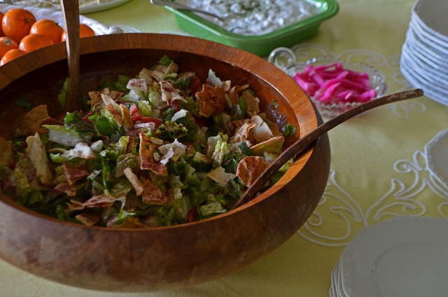 Λιβανέζικη σαλάτα με Fattoush