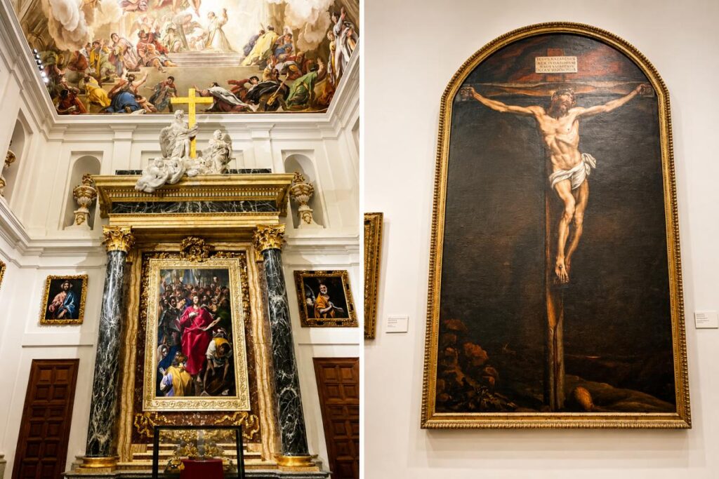 Ο Διασυρμός του Χριστού (El Expolio) του El Greco και περίτεχνη θρησκευτική τέχνη στον Καθεδρικό Ναό του Τολέδο