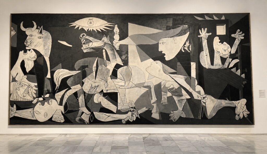Guernica του Picasso στο Μουσείο Reina Sofía στη Μαδρίτη
