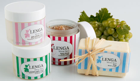 Βιολογικά καλλυντικά - Lenga Wine Spa
